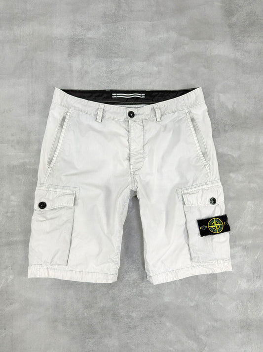 STONE ISLAND TYPE SL BERMUDA CARGO SHORTS W 33" LARGE