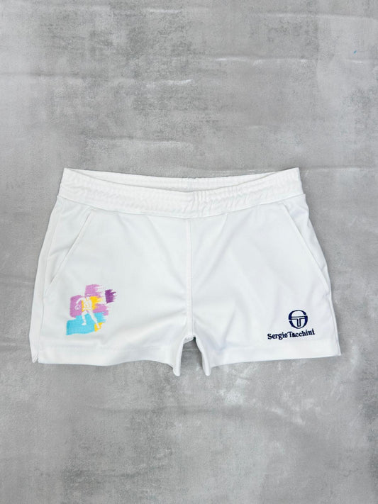 SERGIO TACCHINI 90'S VINTAGE PAT CASH TENNIS SHORTS MEDIUM