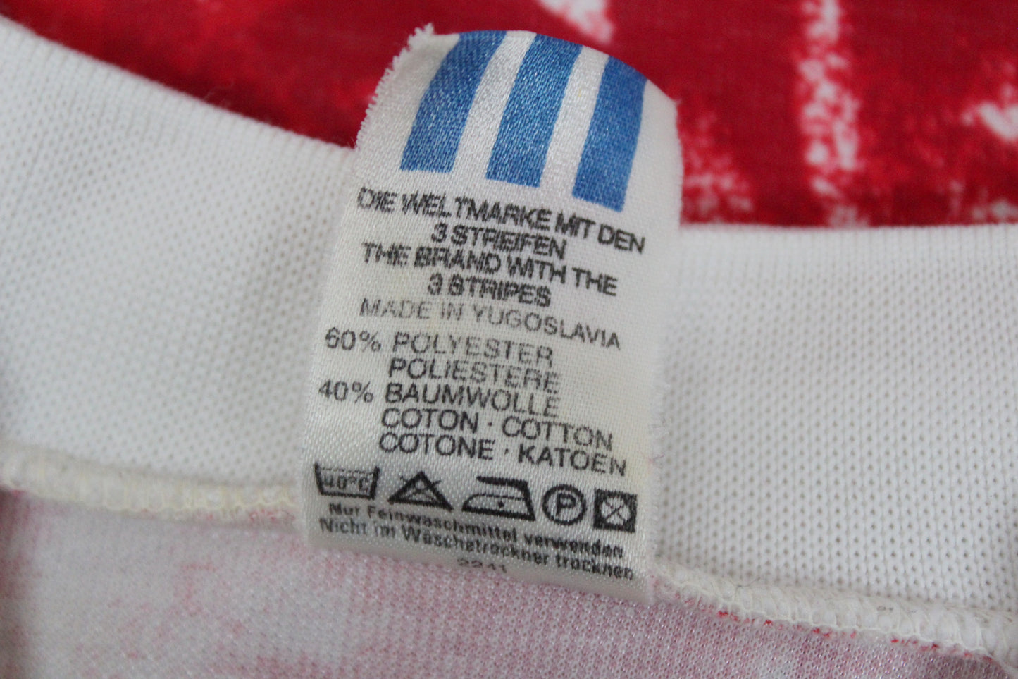 VINTAGE SOVIET UNION CCCP WORLD CUP 1990 ADIDAS HOME FOOTBALL SHIRT SMALL