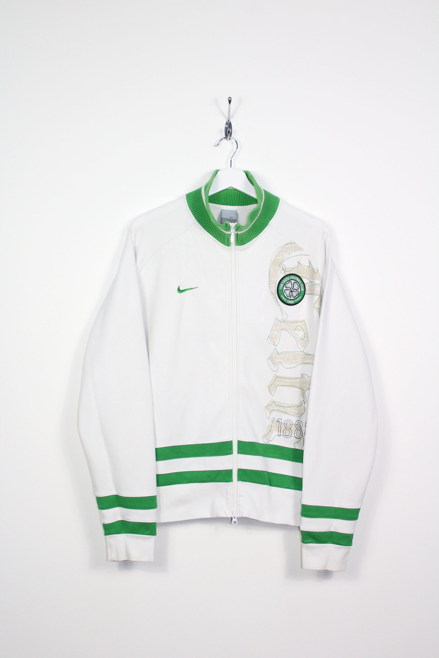 CELTIC NIKE VINTAGE TRACKSUIT TOP JACKET LARGE