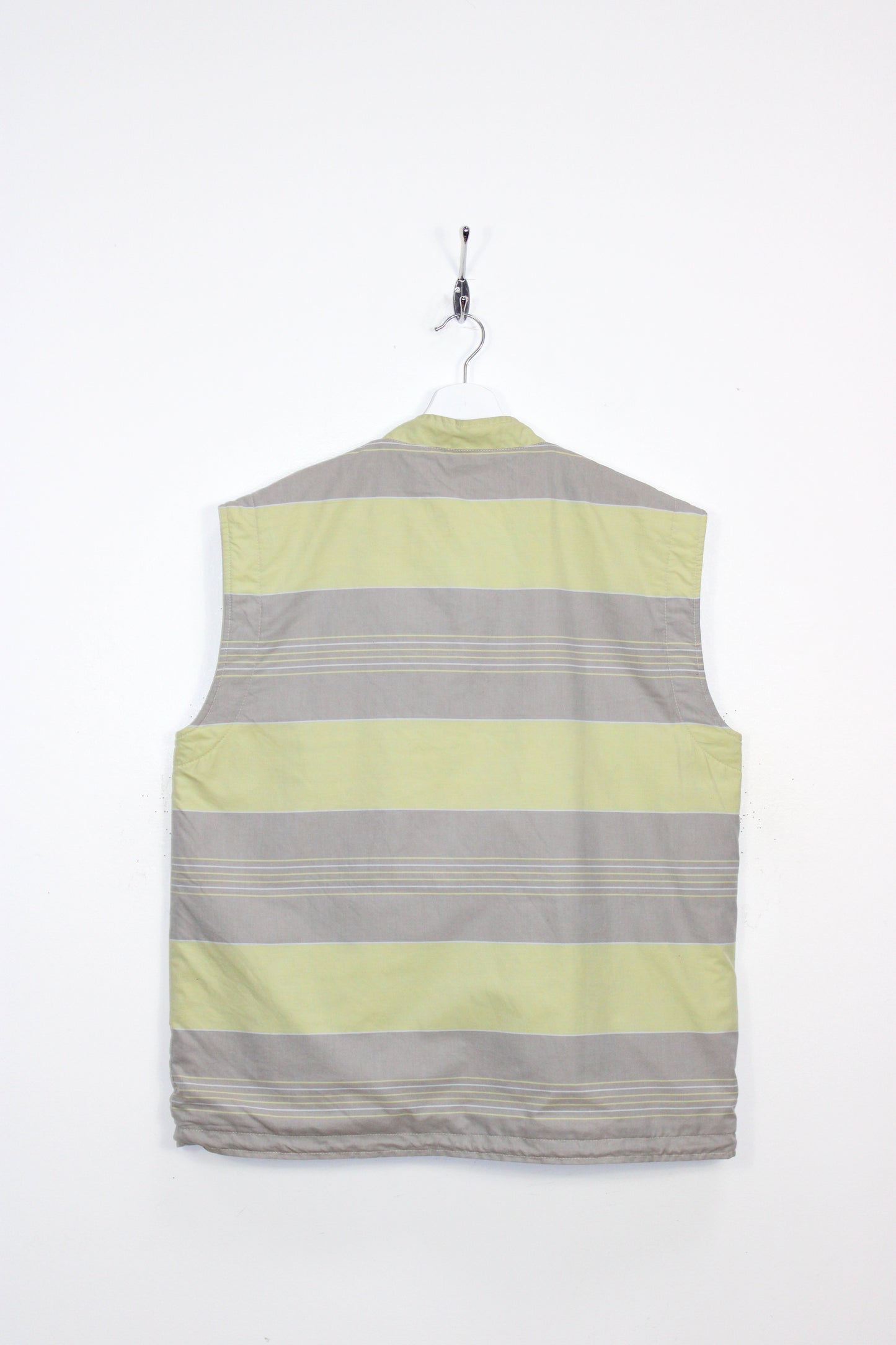 CERRUTI 1881 80'S VINTAGE STRIPED TENNIS VEST,GILET LARGE