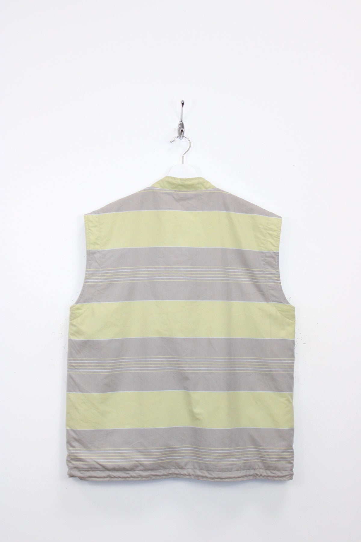 CERRUTI 1881 80'S VINTAGE STRIPED TENNIS VEST,GILET LARGE
