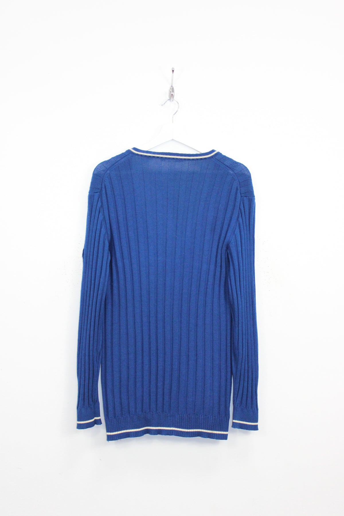 CERRUTI 1881 80'S VINTAGE JIMMY CONNORS 1982 TENNIS WOOL CARDIGAN LARGE