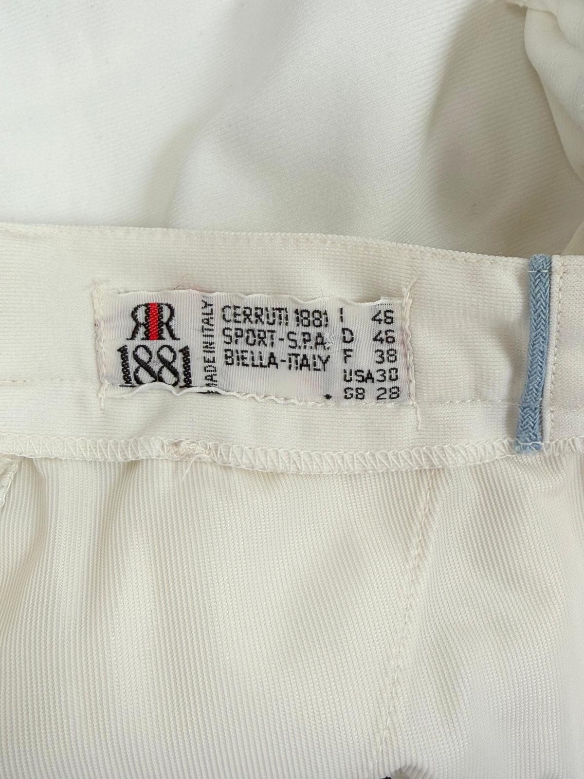 CERRUTI 1881 80'S VINTAGE JIMMY CONNORS WIMBLEDON 1981 TENNIS SHORTS SMALL