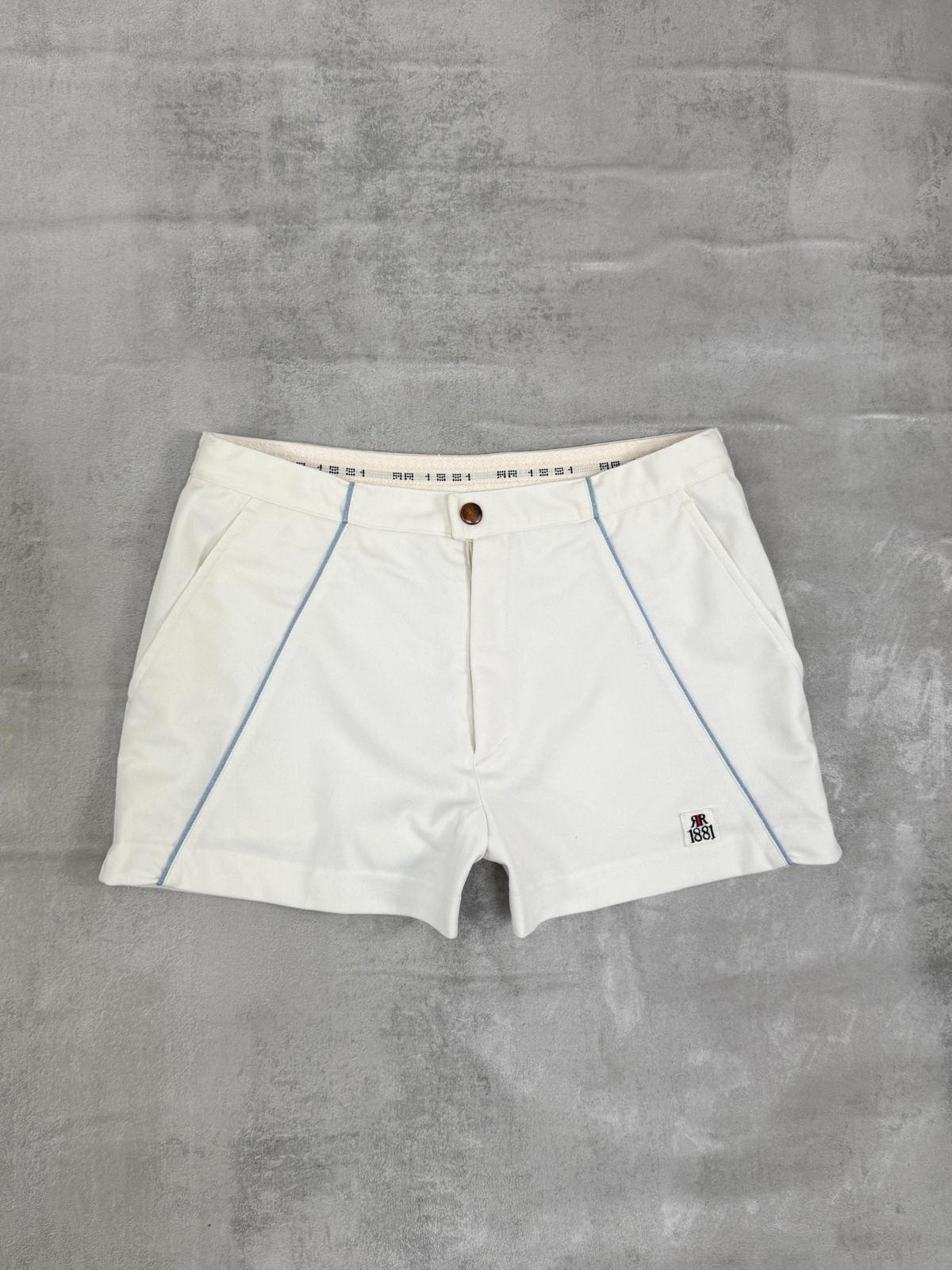 CERRUTI 1881 80'S VINTAGE JIMMY CONNORS WIMBLEDON 1981 TENNIS SHORTS SMALL