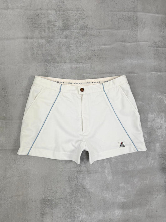CERRUTI 1881 80'S VINTAGE JIMMY CONNORS WIMBLEDON 1981 TENNIS SHORTS SMALL