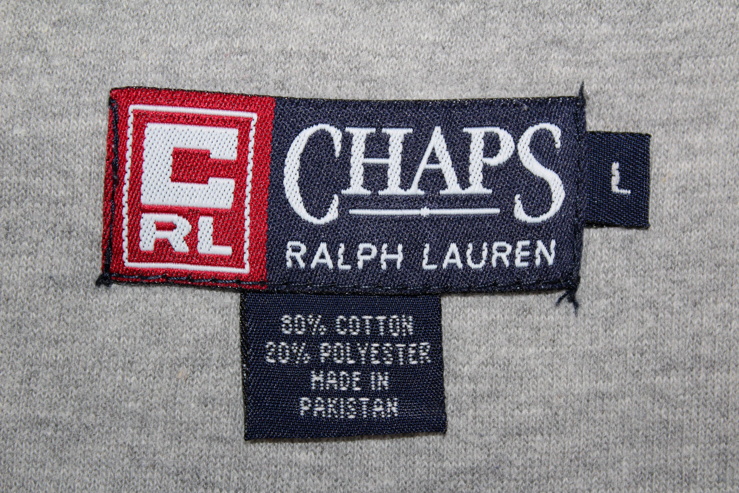 CHAPS RALPH LAUREN 90'S VINTAGE SWEATSHIRT LARGE