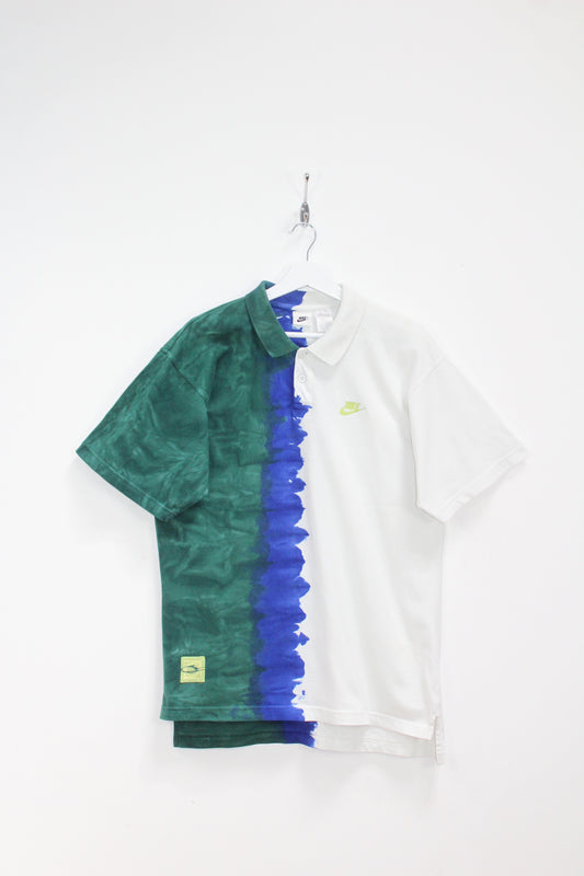 NIKE 90'S VINATGE AGASSI CHALLENGE COURT TENNIS POLO SHIRT MEDIUM