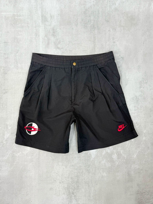 NIKE 90'S VINTAGE AGASSI CHALLENGE COURT US OPEN 1994 TENNIS SHORTS MEDIUM