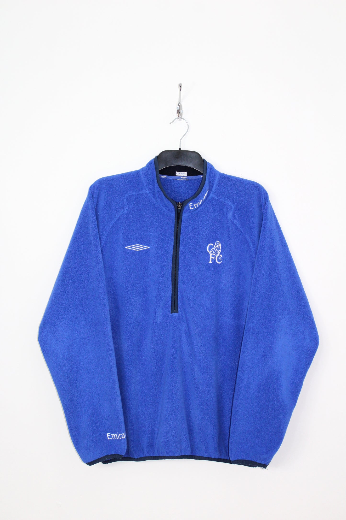 UMBRO CHELSEA 2001-2003 FLEECE SWEATSHIRT LARGE