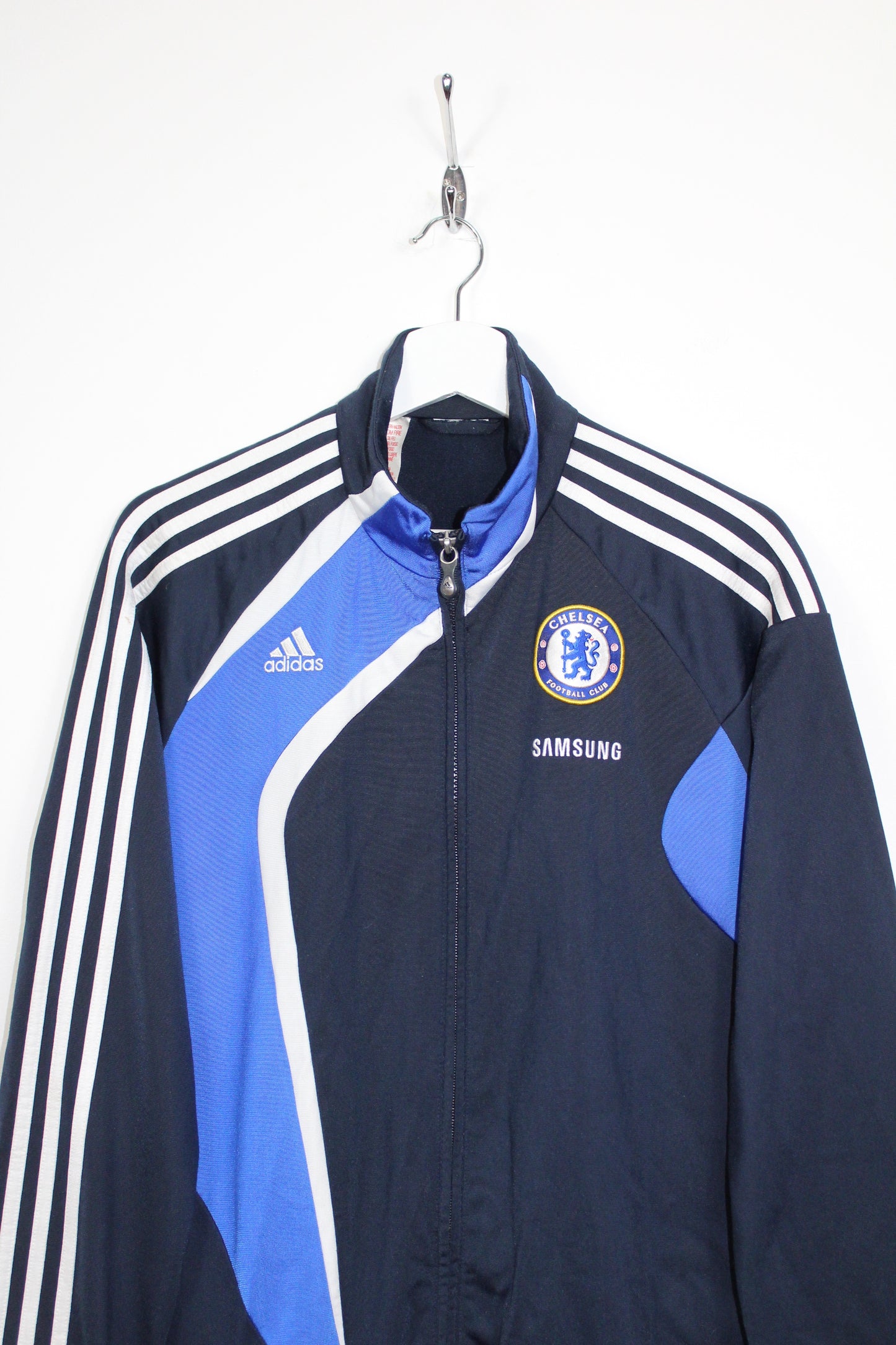 CHELSEA 2009-10 ADIDAS TRACKSUIT TOP JACKET SMALL