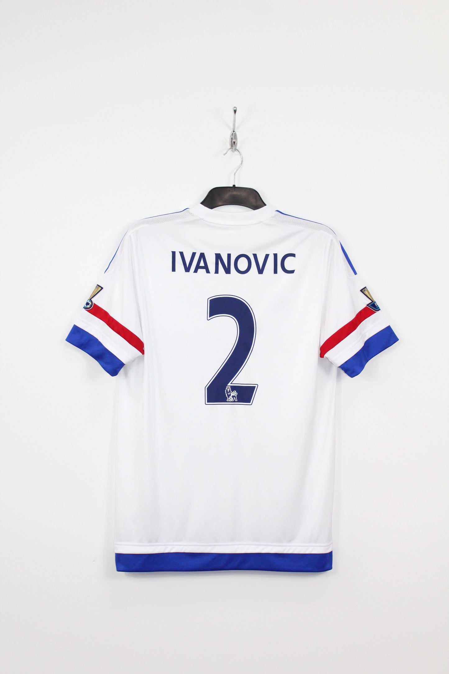 CHELSEA 2015-16 ADIDAS AWAY FOOTBALL SHIRT #2 IVANOVIC MEDIUM