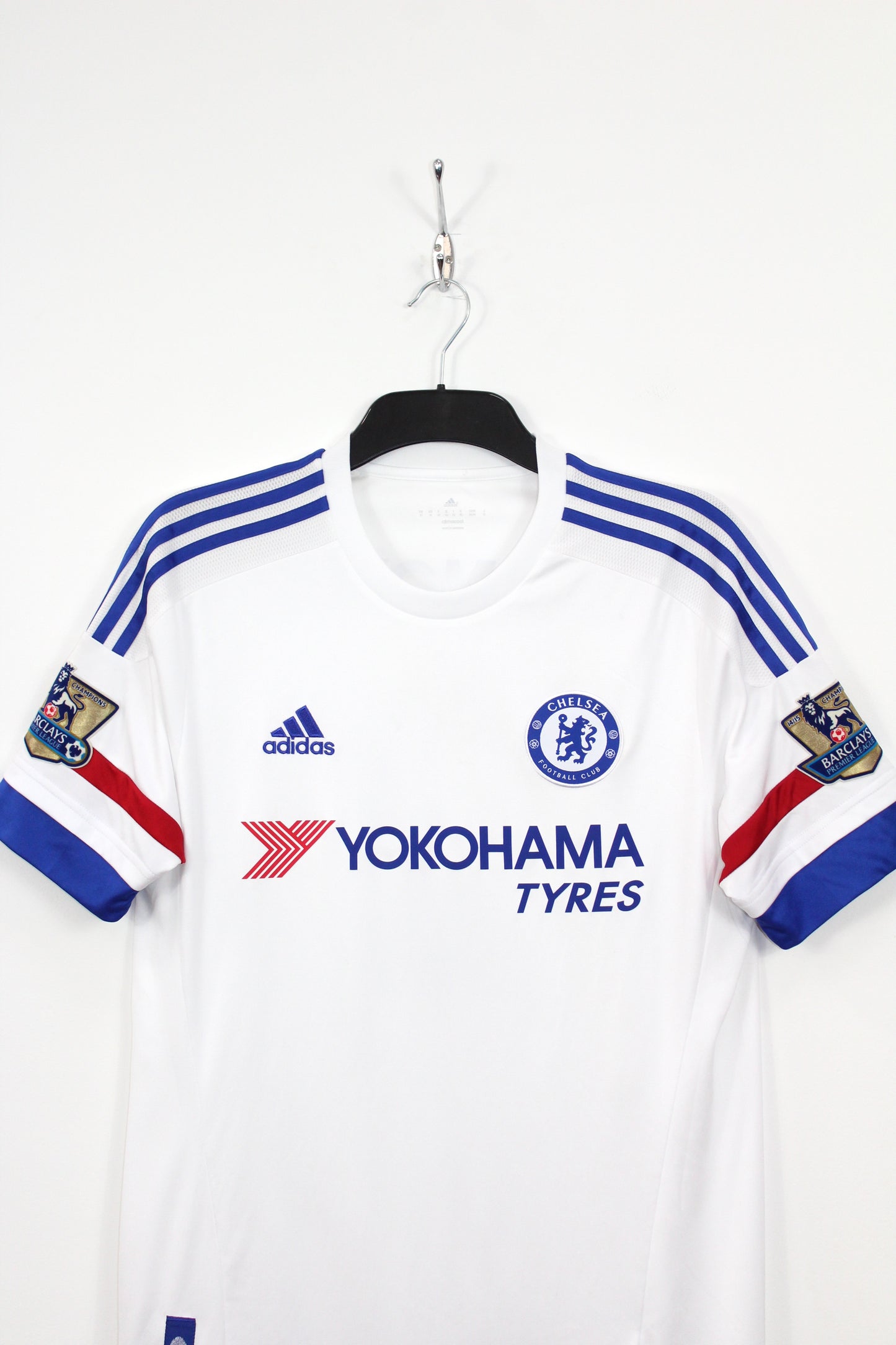 CHELSEA 2015-16 ADIDAS AWAY FOOTBALL SHIRT #2 IVANOVIC MEDIUM