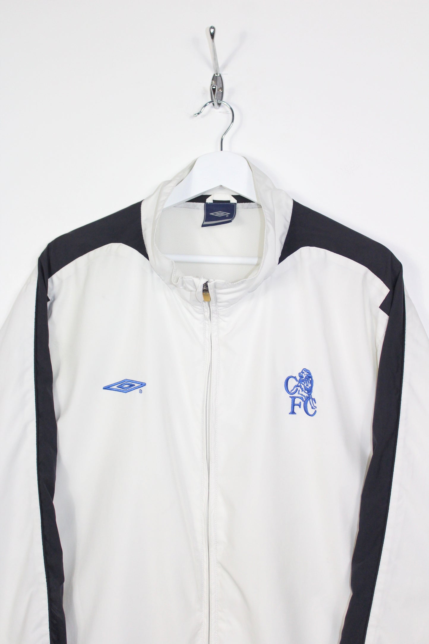 CHELSEA 2000'S VINTAGE UMBRO TRACKSUIT TOP JACKET LARGE