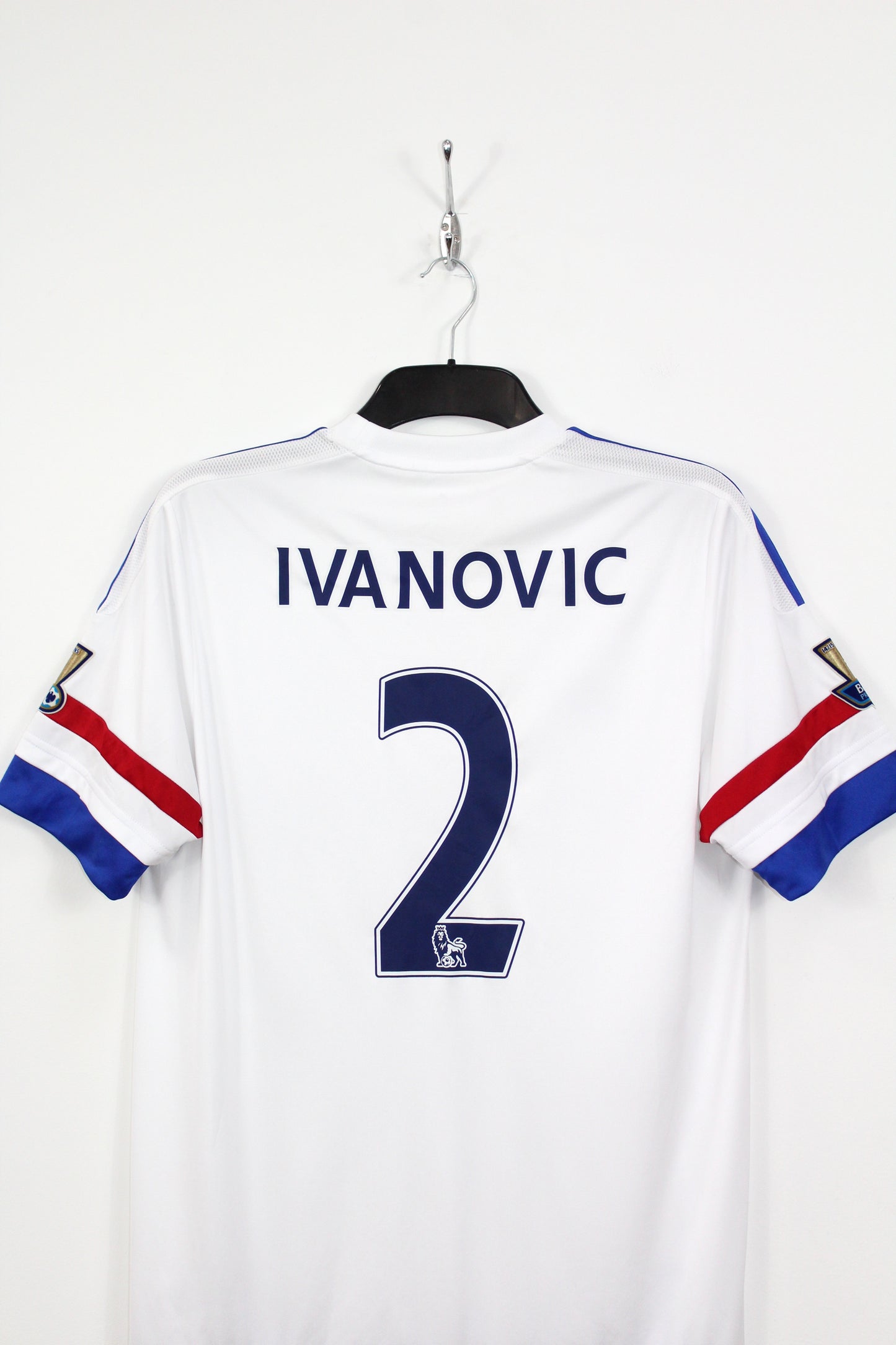 CHELSEA 2015-16 ADIDAS AWAY FOOTBALL SHIRT #2 IVANOVIC MEDIUM