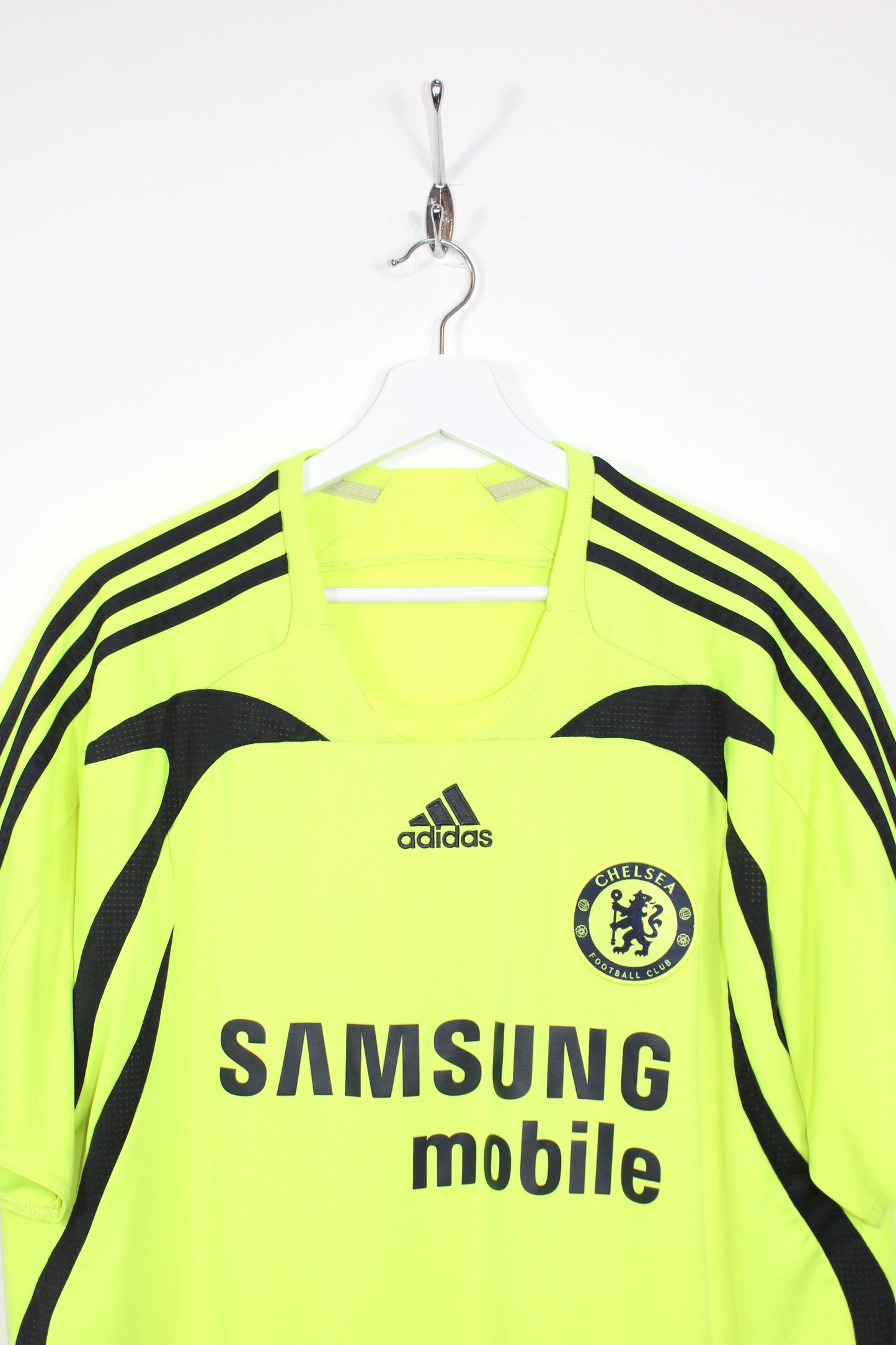 CHELSEA 2007-08 ADIDAS AWAY FOOTBALL SHIRT XL