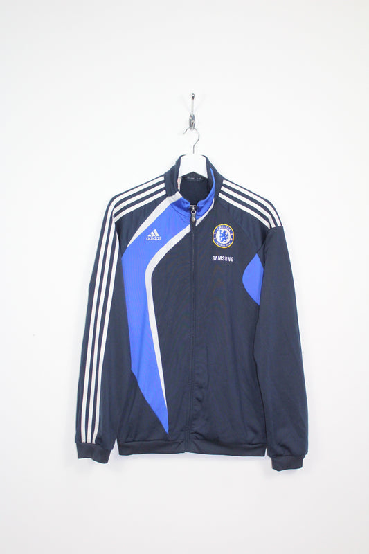 CHELSEA 2009-10 ADIDAS TRACKSUIT TOP JACKET SMALL