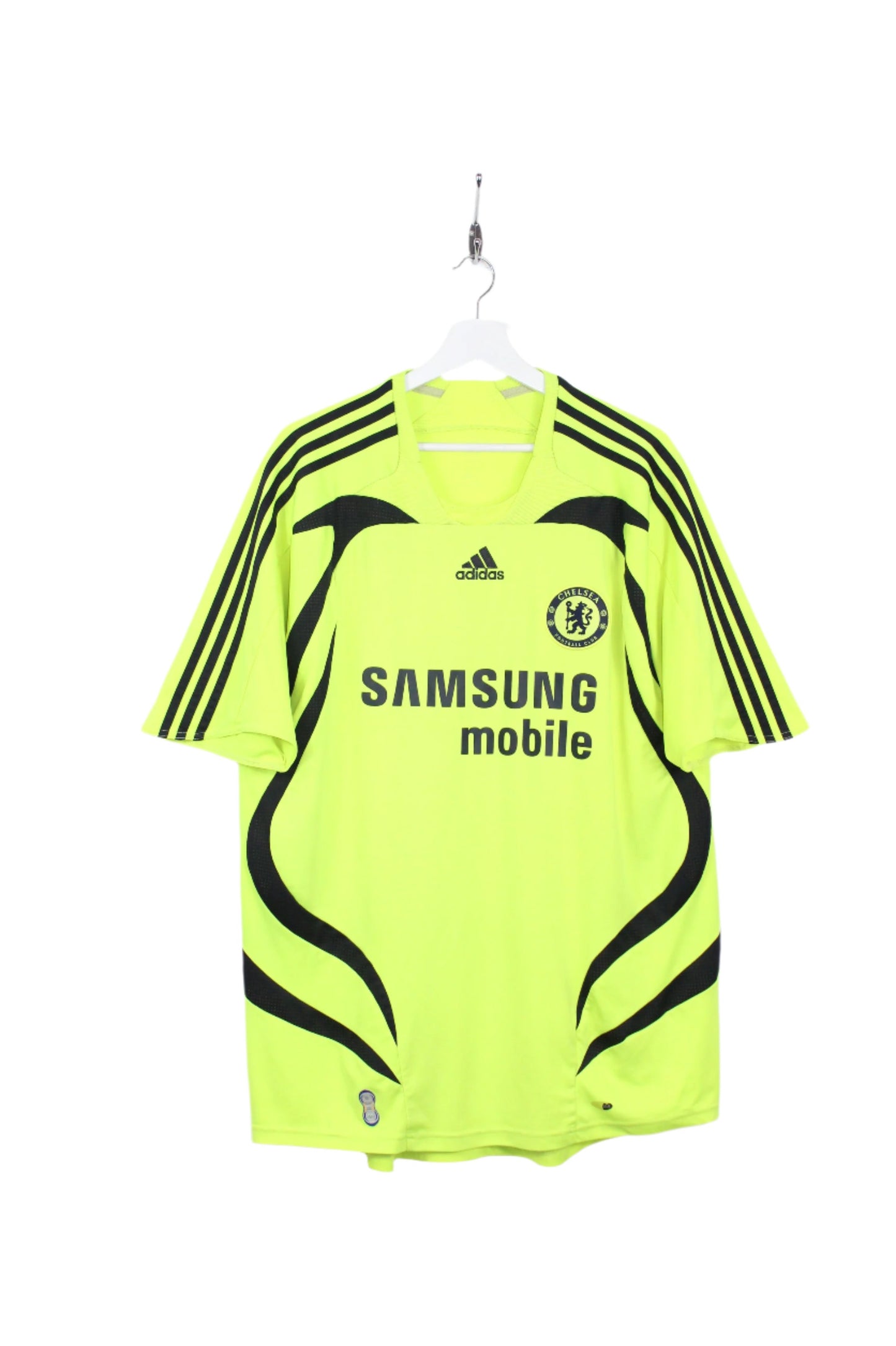 CHELSEA 2007-08 ADIDAS AWAY FOOTBALL SHIRT XL