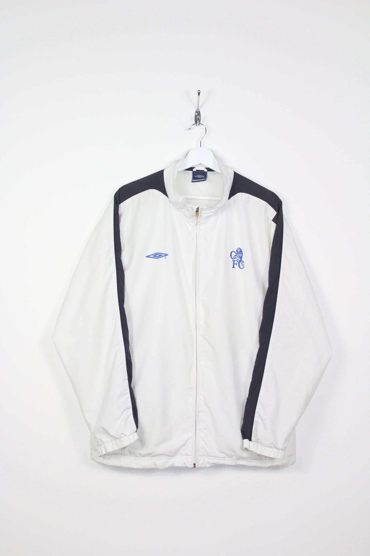 CHELSEA 2000'S VINTAGE UMBRO TRACKSUIT TOP JACKET LARGE