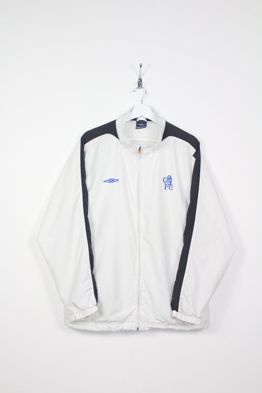 CHELSEA 2000'S VINTAGE UMBRO TRACKSUIT TOP JACKET LARGE