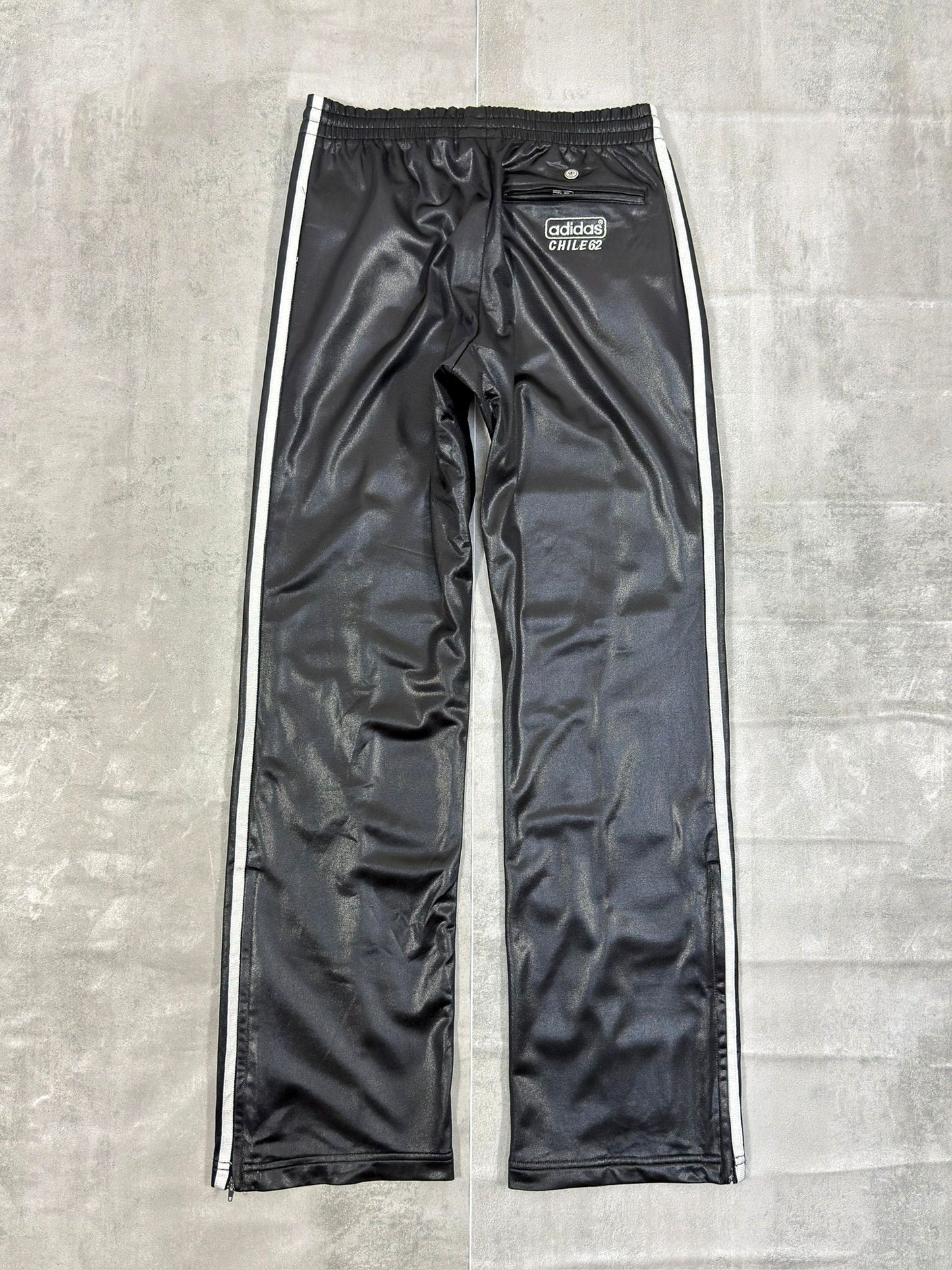 ADIDAS CHILE 62 SHINY SUPERSTAR TRACKSUIT BOTTOMS SMALL