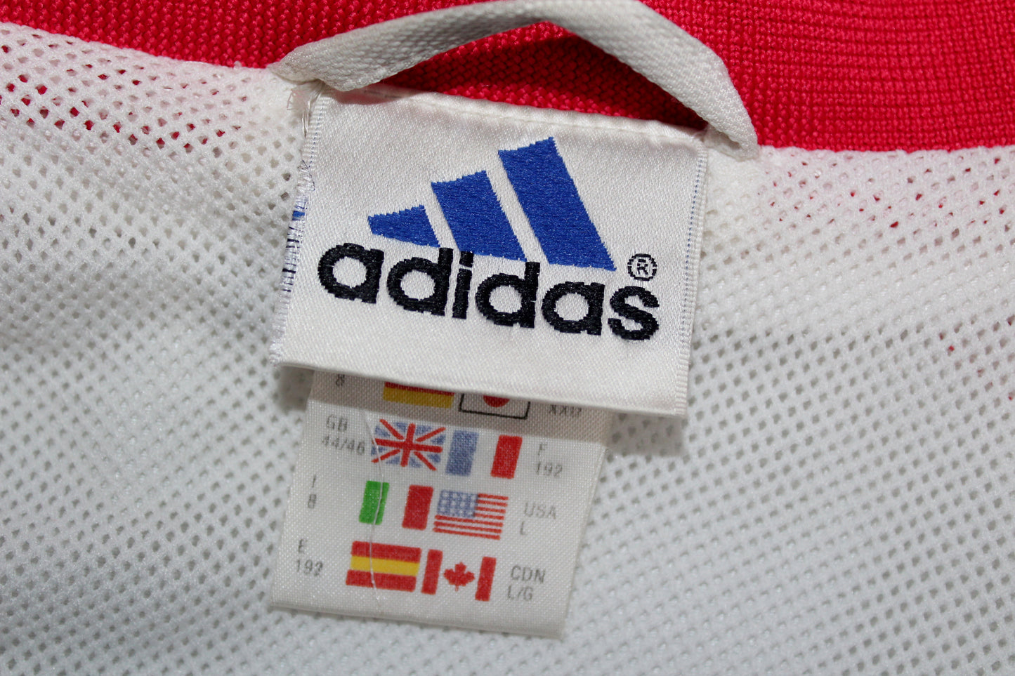 ADIDAS VINTAGE TURKEY EURO 2000 TRACKSUIT TOP JACKET D8 XL