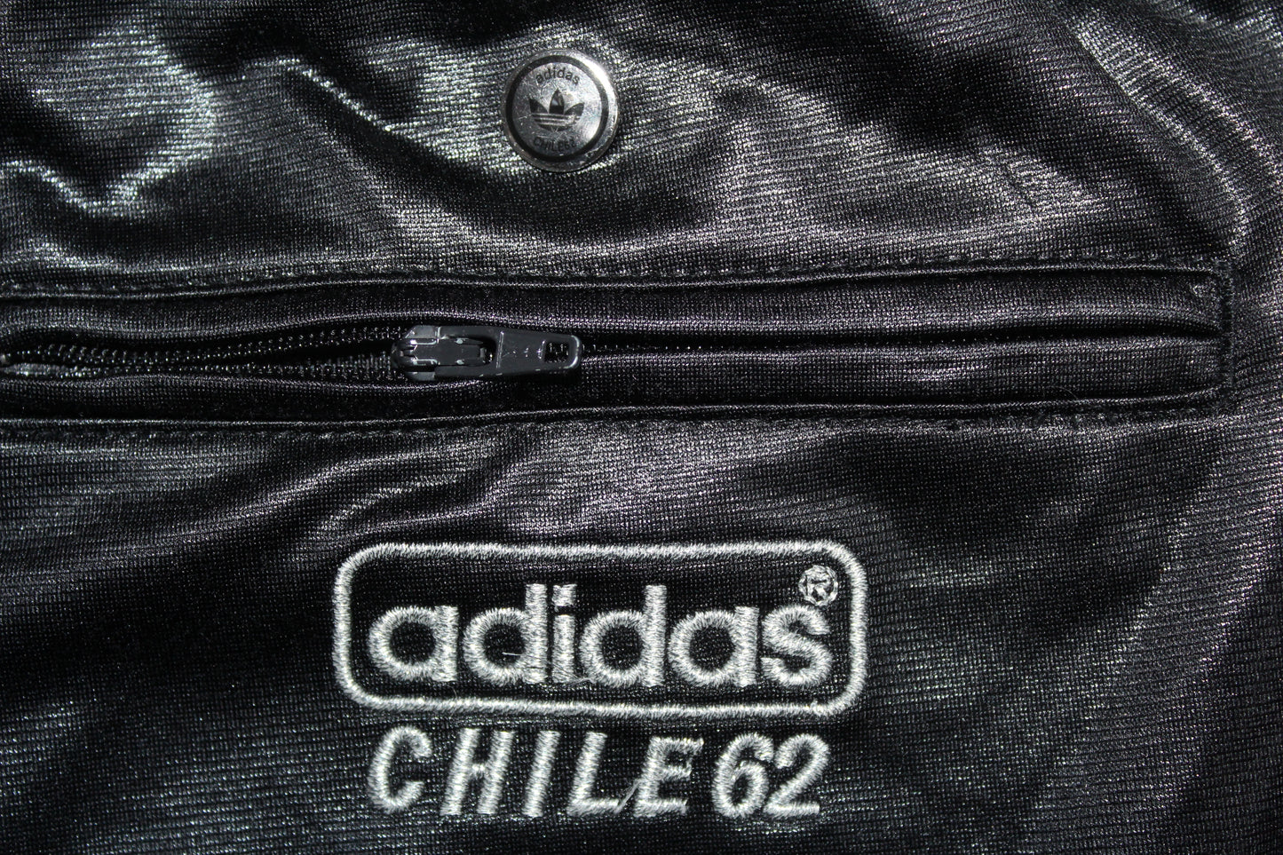 ADIDAS CHILE 62 SHINY SUPERSTAR TRACKSUIT BOTTOMS SMALL