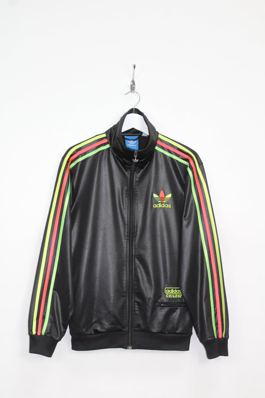ADIDAS CHILE 62 SHINY SUPERSTAR RASTA TRACKSUIT TOP JACKET SMALL