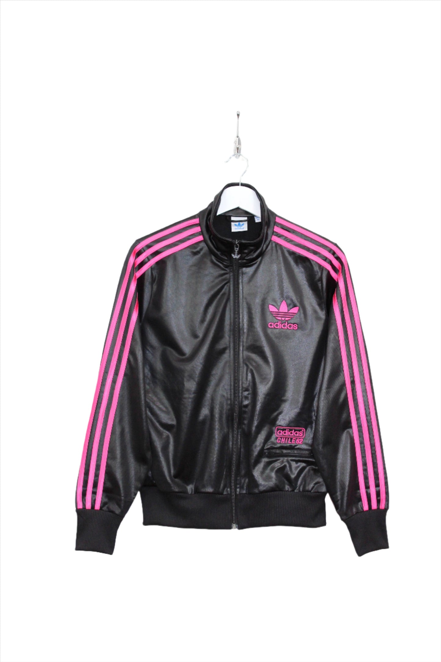 ADIDAS CHILE 62 SHINY SUPERSTAR TRACKSUIT TOP JACKET MEDIUM UK 12