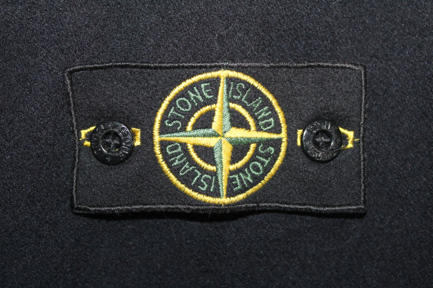 VINTAGE STONE ISLAND AW 1999 DOUBLE BREASTED WOOL PEA COAT MEDIUM