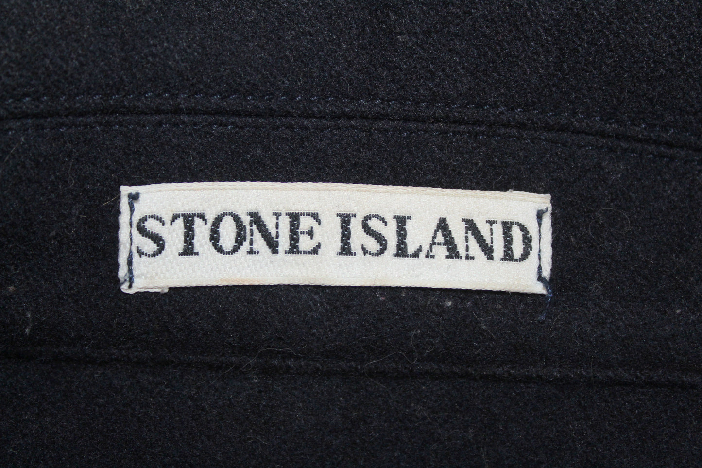 VINTAGE STONE ISLAND AW 1999 DOUBLE BREASTED WOOL PEA COAT MEDIUM