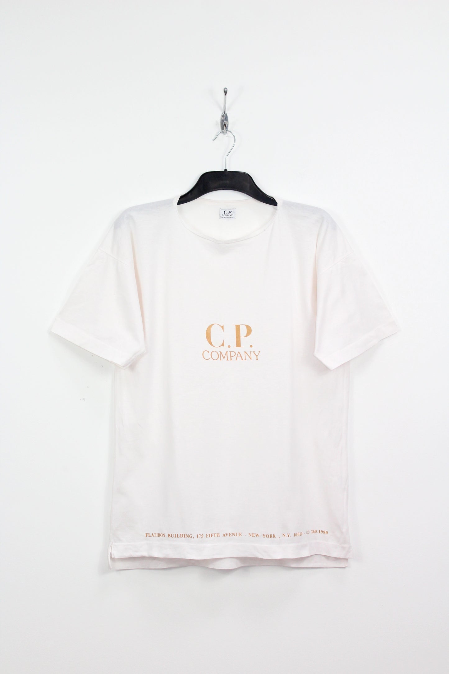 CP COMPANY IDEAS FROM MASSIMO OSTI 80'S VINTAGE SPELL OUT T-SHIRT MEDIUM