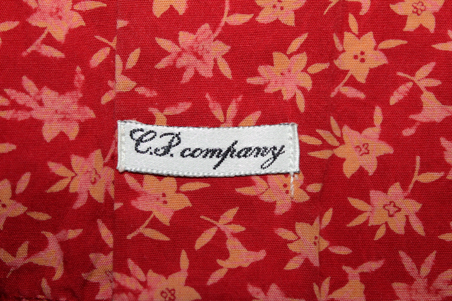 C.P. COMPANY IDEAS FROM MASSIMO OSTI 80'S VINTAGE SHORT SLEEVE PAISLEY SHIRT XL