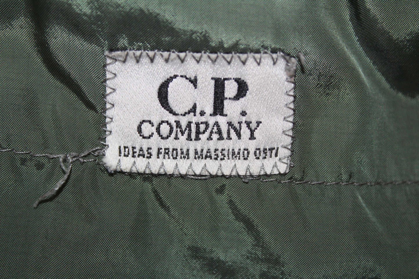 CP COMPANY IDEAS FROM MASSIMO OSTI 80'S VINTAGE QUILTED GILET SMALL