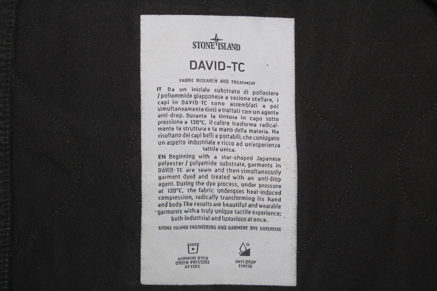 STONE ISLAND AW 2015 DAVID-TC JACKET XL