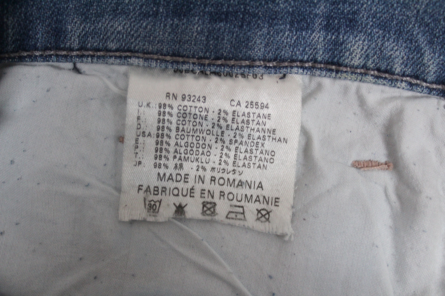 VINTAGE Y2K DIESEL DENIM MINI SKIRT W 32"