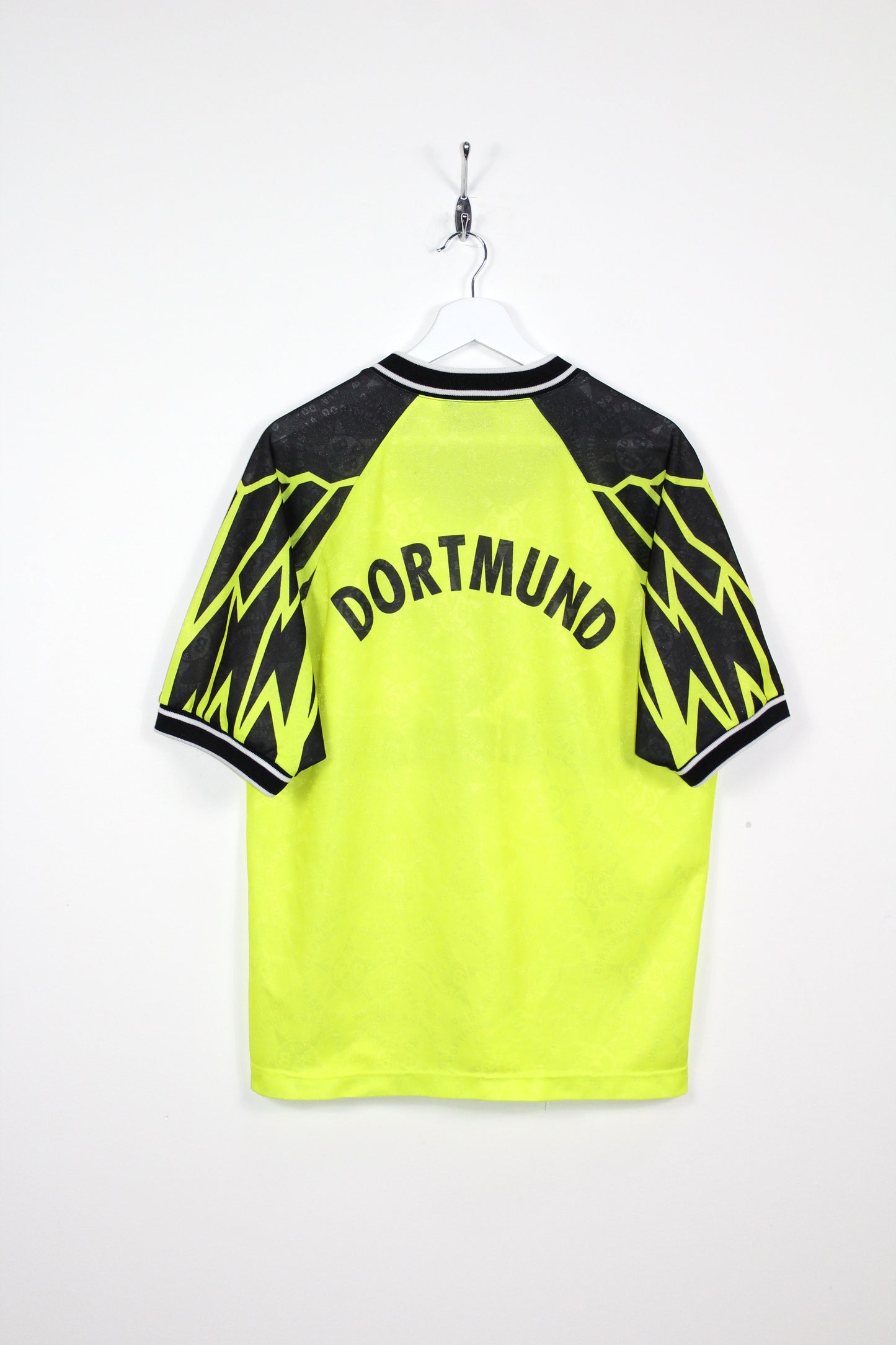 BORUSSIA DORTMUND 1994-95 NIKE VINTAGE HOME FOOTBALL SHIRT MEDIUM