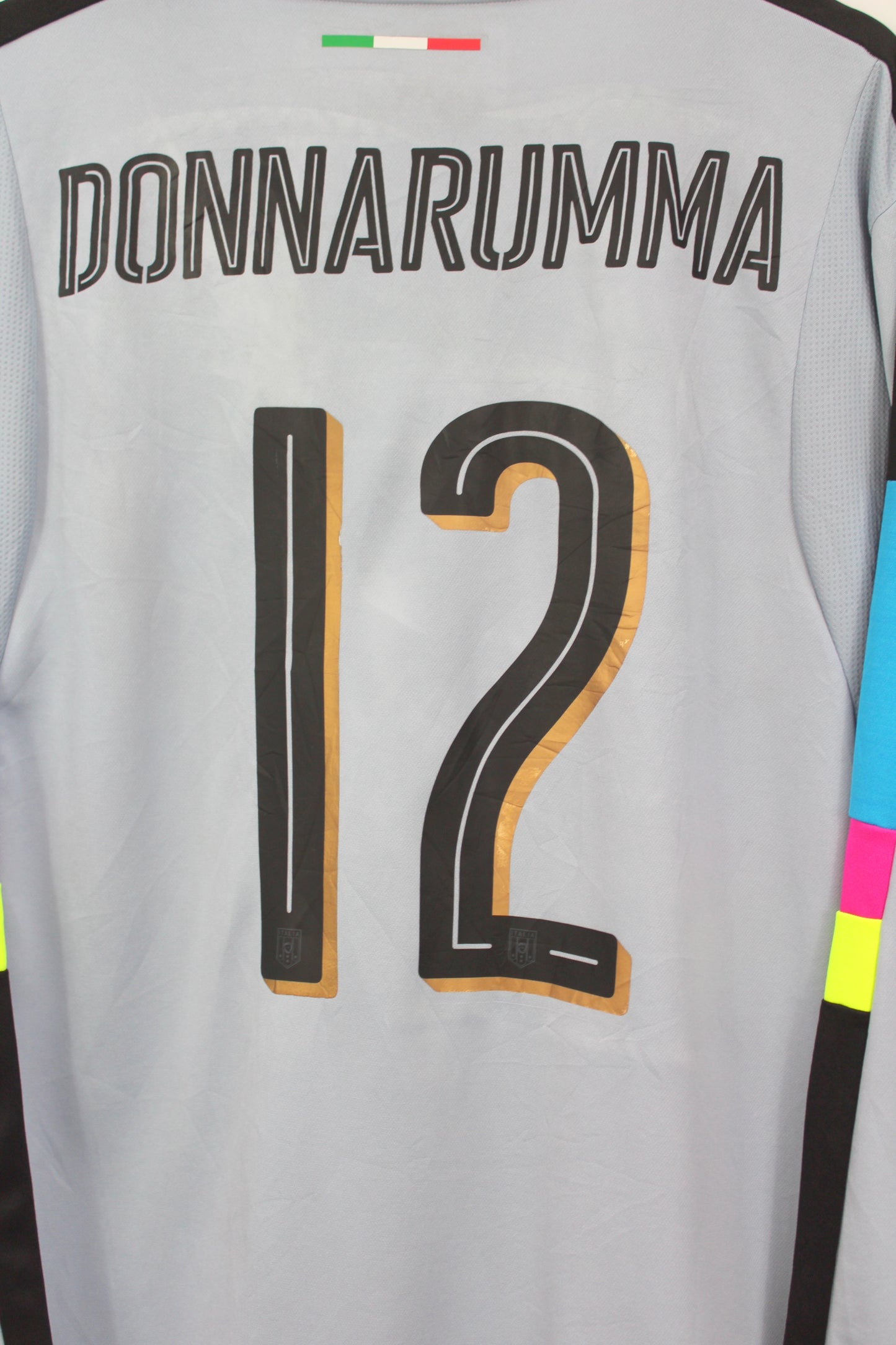 ITALY EURO 2016 PUMA LONG SLEEVES GOALKEEPER SHIRT DONNARUMMA #12 XL