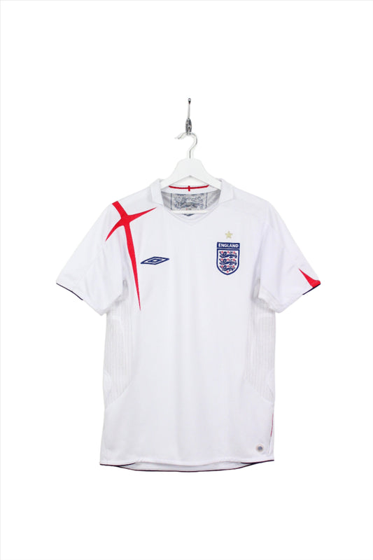 ENGLAND 2005-07 UMBRO HOME FOOTBALL SHIRT LARGE