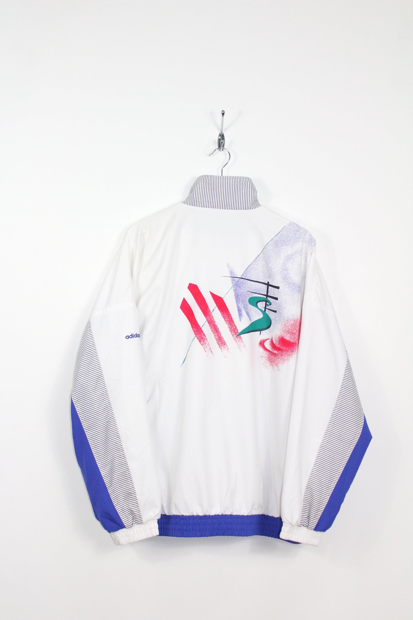 ADIDAS 90'S VINTAGE STEFAN EDBERG 1992 TENNIS TRACKSUIT TOP JACKET LARGE