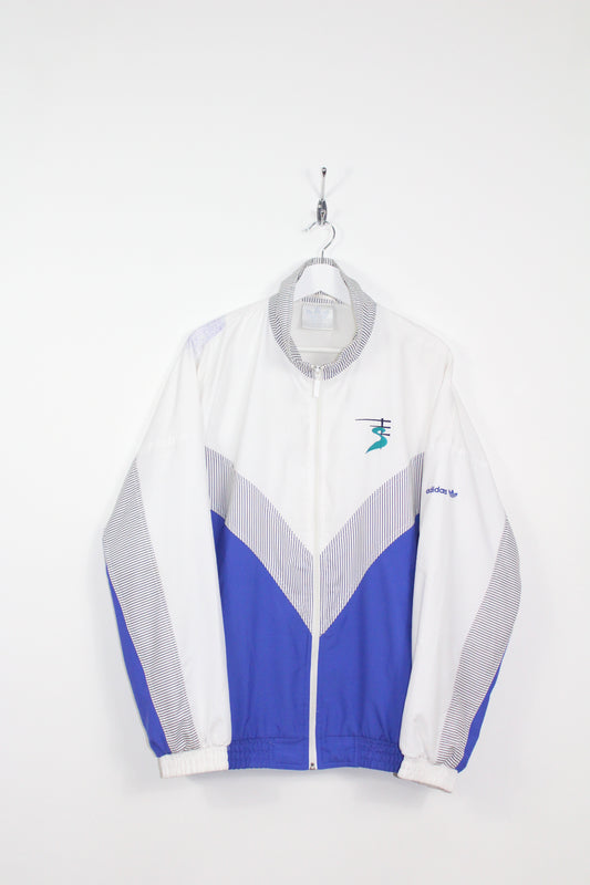 ADIDAS 90'S VINTAGE STEFAN EDBERG 1992 TENNIS TRACKSUIT TOP JACKET LARGE