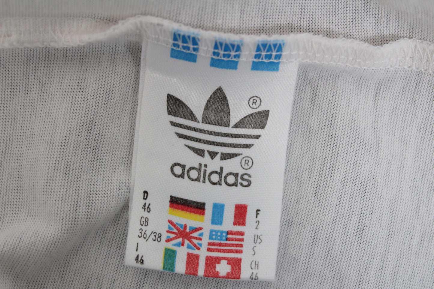 ADIDAS VINTAGE STEFAN EDBERG WIMBLEDON 1991 TENNIS T-SHIRT MEDIUM
