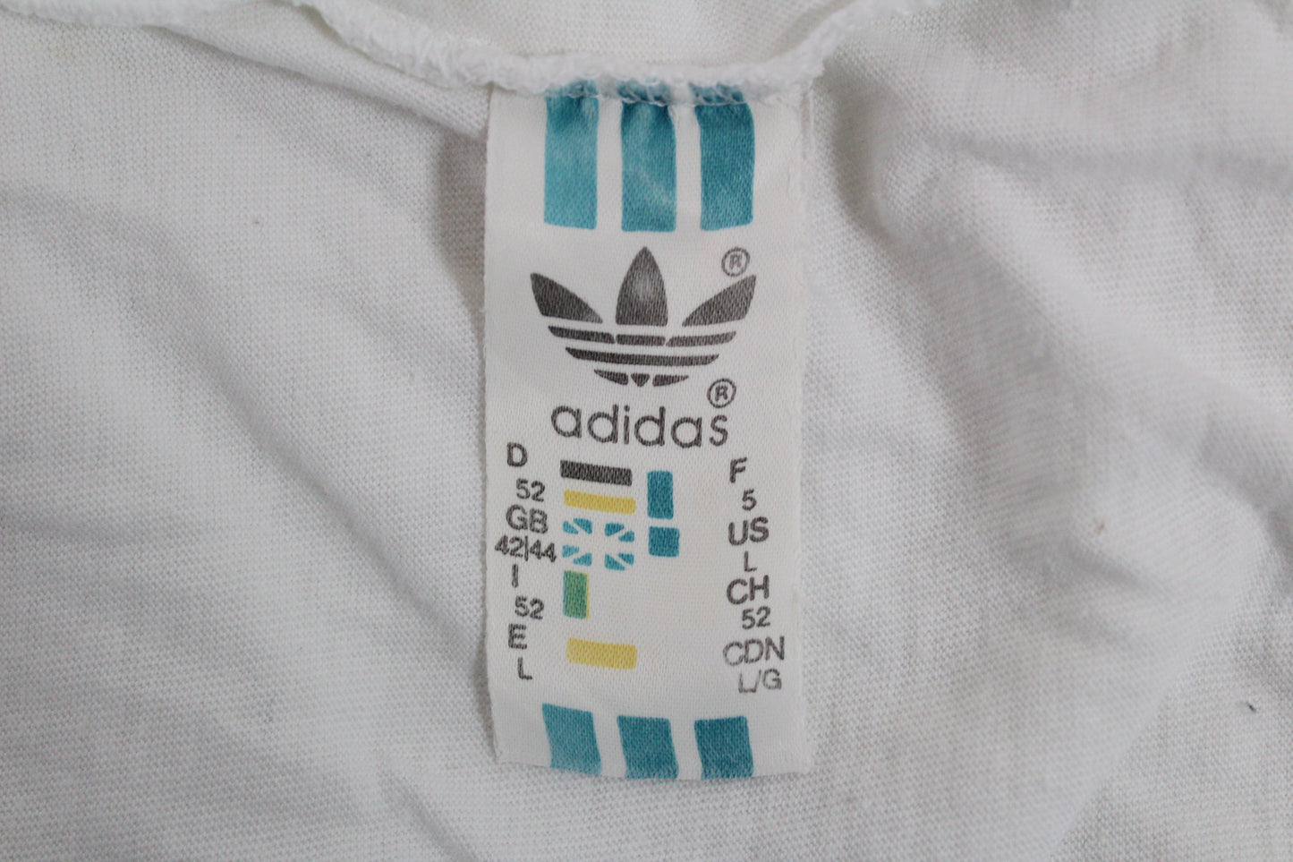 ADIDAS 90'S VINTAGE STEFAN EDBERG 1993 TENNIS T-SHIRT XL