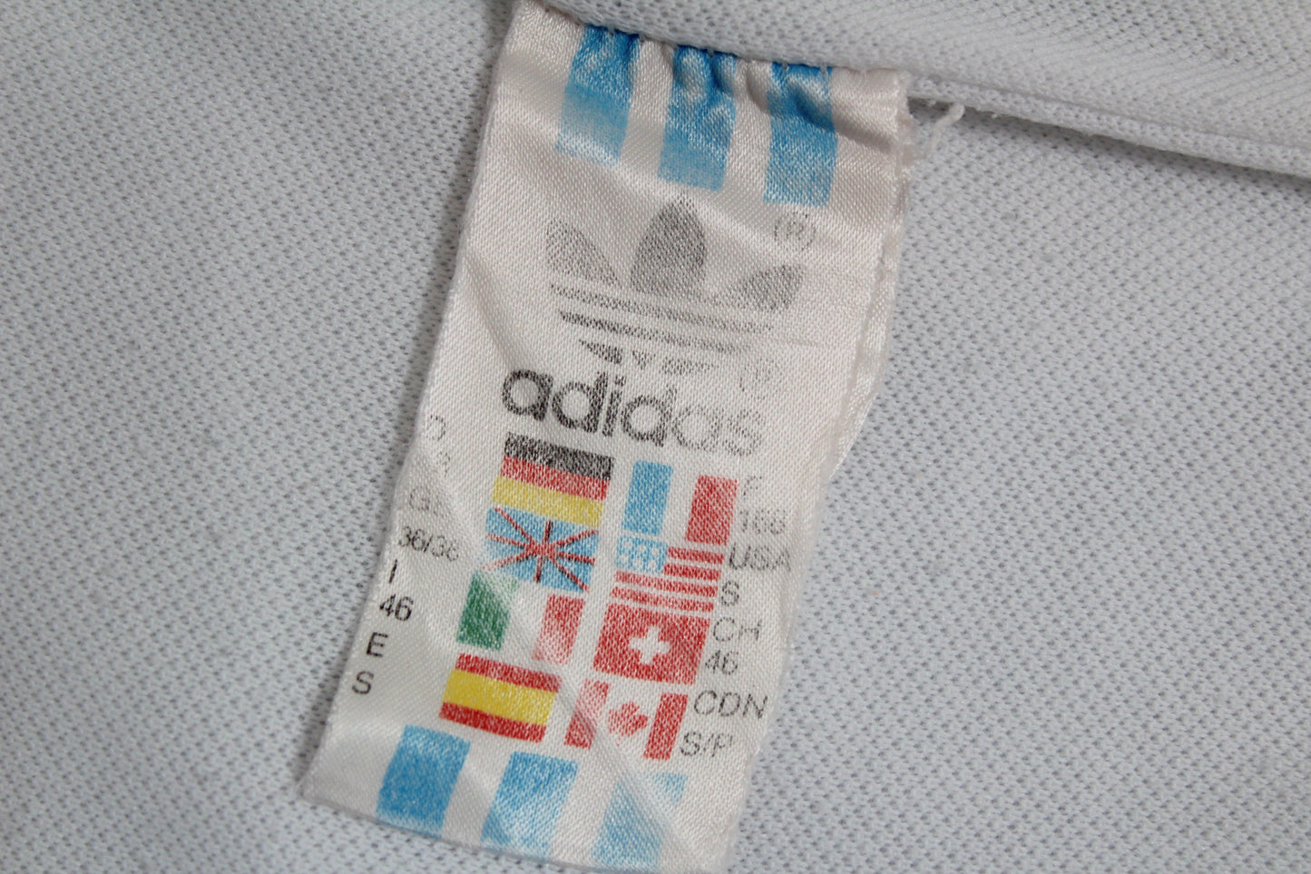 ADIDAS 90'S VINTAGE STEFAN EDBERG 1993 TENNIS TRACKSUIT TOP JACKET MEDIUM
