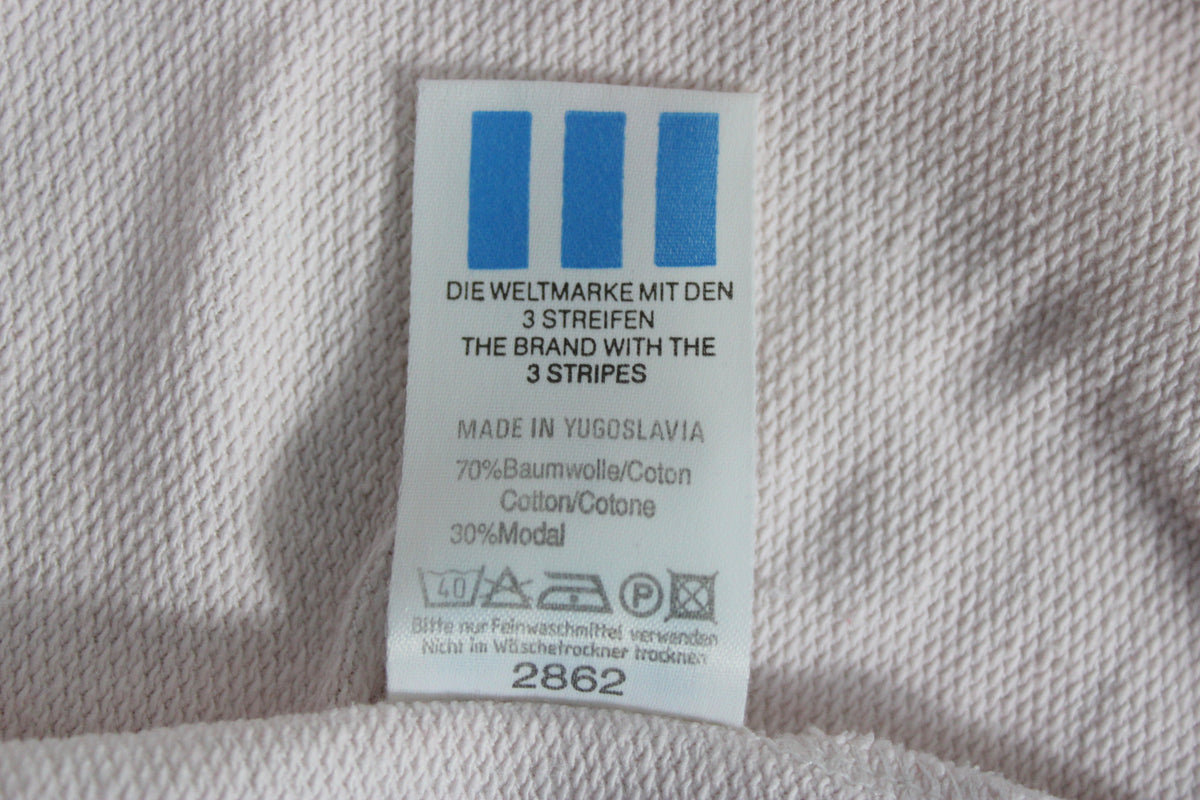 ADIDAS VINTAGE STEFAN EDBERG WIMBLEDON 1990 SLEEVELESS SWEATSHIRT LARGE