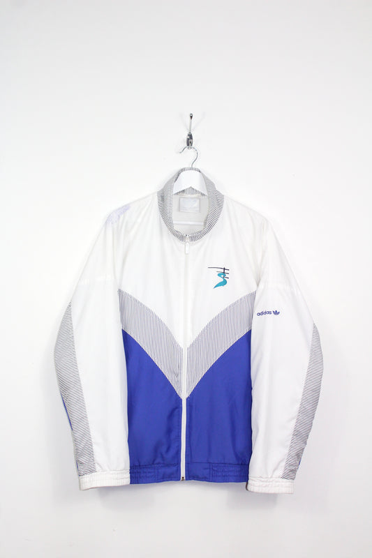 ADIDAS 90'S VINTAGE STEFAN EDBERG 1992 TENNIS TRACKSUIT TOP JACKET LARGE