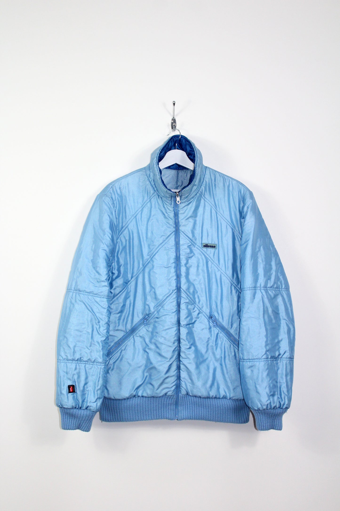 ELLESSE PENGUIN 80'S VINTAGE REVERSIBLE SKI PUFFER JACKET MEDIUM