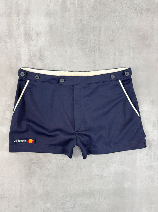 ELLESSE 80'S VINTAGE TORTORETO TENNIS SHORTS MEDIUM