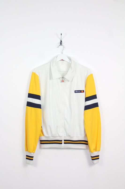 ELLESSE OG 80'S VINTAGE LAGUNA VILAS 1981 TENNIS TRACKSUIT TOP JACKET MEDIUM