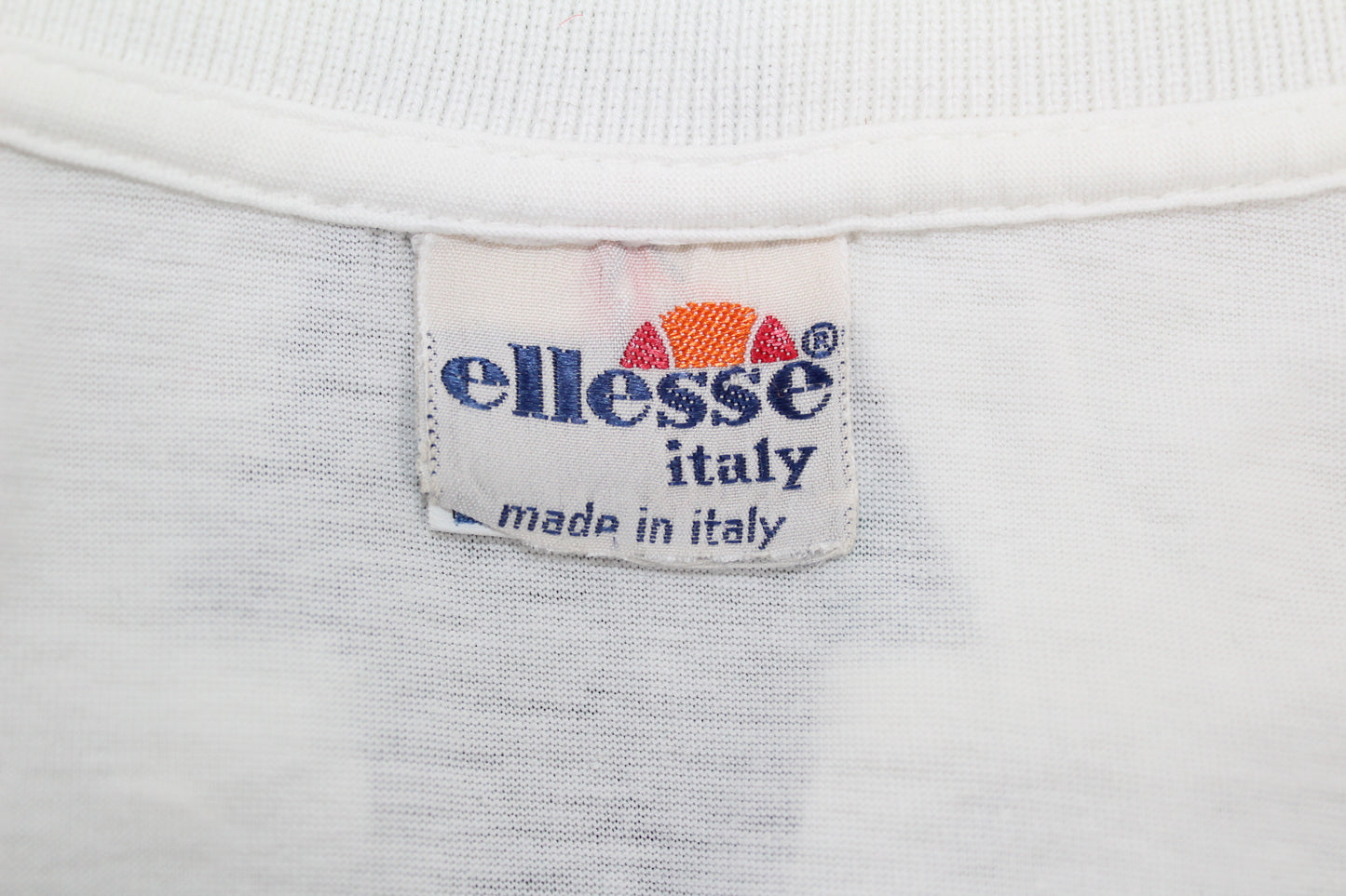 ELLESSE 80'S VINTAGE TENNIS POLO SHIRT LARGE